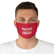 Fabric Face Mask, Rainbow Logo, dark red-Accessories-Practice Empathy
