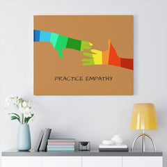 My Hand to Yours, Canvas Gallery Wrap-Canvas-Practice Empathy
