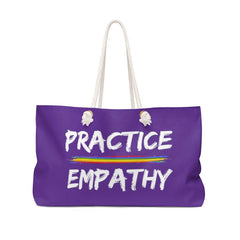 Weekender Bag, Rainbow Logo-Bags-Practice Empathy