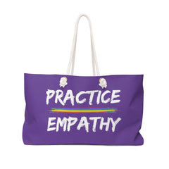 Weekender Bag, Rainbow Logo-Bags-Practice Empathy