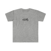 Women's Softstyle Graphic Tee, Hand in Hand Logo-Practice Empathy