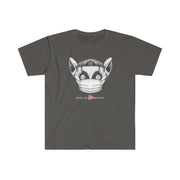 Women's Softstyle Graphic Tee, Lenny the Lemur-Practice Empathy