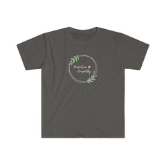 Women's Softstyle Graphic Tee, Olive Branch Logo-Practice Empathy