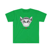 Women's Softstyle Graphic Tee, Lenny the Lemur-Practice Empathy
