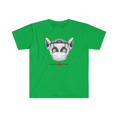Women's Softstyle Graphic Tee, Lenny the Lemur-Practice Empathy