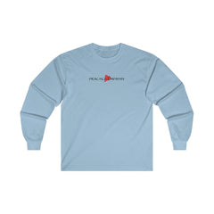 Men's Ultra Cotton Long Sleeve Tee, Classic Logo