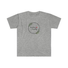 Women's Softstyle Graphic Tee, Olive Branch Logo-Practice Empathy