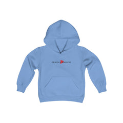 Youth Heavy Blend Hooded Sweatshirt, Classic Logo