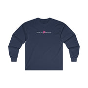 Men's Ultra Cotton Long Sleeve Tee, Classic Logo