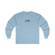 Men's Ultra Cotton Long Sleeve Tee, Hand in Hand Logo