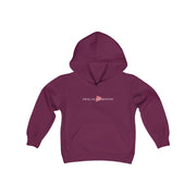 Youth Heavy Blend Hooded Sweatshirt, Classic Logo