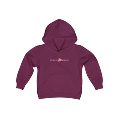 Youth Heavy Blend Hooded Sweatshirt, Classic Logo
