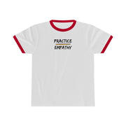 Ringer Tee, Rainbow Logo