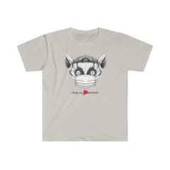 Women's Softstyle Graphic Tee, Lenny the Lemur-Practice Empathy