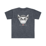 Women's Softstyle Graphic Tee, Lenny the Lemur-Practice Empathy