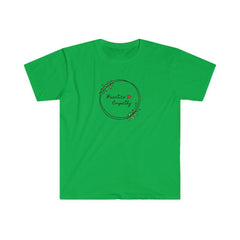 Women's Softstyle Graphic Tee, Olive Branch Logo-Practice Empathy