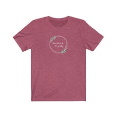 Men's Short Sleeve Graphic Tee, Olive Branch Logo