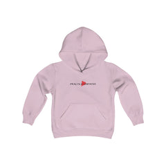 Youth Heavy Blend Hooded Sweatshirt, Classic Logo