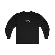 Men's Ultra Cotton Long Sleeve Tee, Hand in Hand Logo