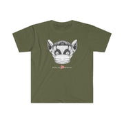 Women's Softstyle Graphic Tee, Lenny the Lemur-Practice Empathy