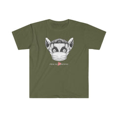 Women's Softstyle Graphic Tee, Lenny the Lemur-Practice Empathy