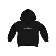 Youth Heavy Blend Hooded Sweatshirt, Classic Logo