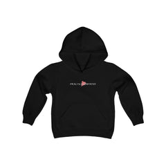 Youth Heavy Blend Hooded Sweatshirt, Classic Logo