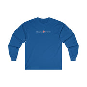 Men's Ultra Cotton Long Sleeve Tee, Classic Logo