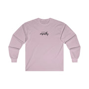 Men's Ultra Cotton Long Sleeve Tee, Hand in Hand Logo