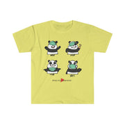 Women's Softstyle Graphic Tee, How to Wear a Mask-Practice Empathy