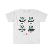 Women's Softstyle Graphic Tee, How to Wear a Mask-Practice Empathy