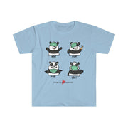Women's Softstyle Graphic Tee, How to Wear a Mask-Practice Empathy