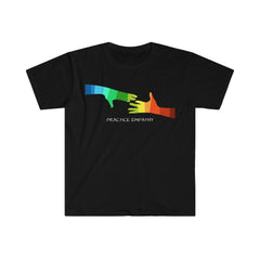 Women's Softstyle Graphic Tee, My Hand to Yours-Practice Empathy