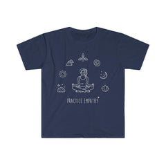 Women's Softstyle Graphic Tee, Mantras of the Mind-Practice Empathy