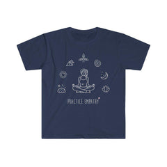 Women's Softstyle Graphic Tee, Mantras of the Mind-Practice Empathy