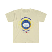 Women's Softstyle Graphic Tee, I Choose Discomfort-Practice Empathy