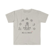 Women's Softstyle Graphic Tee, Mantras of the Mind-Practice Empathy