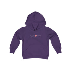 Youth Heavy Blend Hooded Sweatshirt, Classic Logo