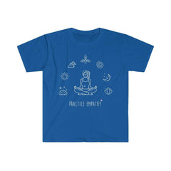 Women's Softstyle Graphic Tee, Mantras of the Mind-Practice Empathy