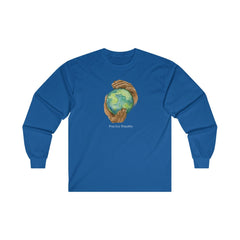 Men's Ultra Cotton Long Sleeve Tee, Nourishing Home