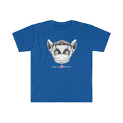 Women's Softstyle Graphic Tee, Lenny the Lemur-Practice Empathy
