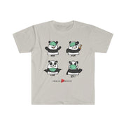 Women's Softstyle Graphic Tee, How to Wear a Mask-Practice Empathy