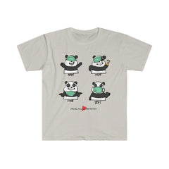 Women's Softstyle Graphic Tee, How to Wear a Mask-Practice Empathy