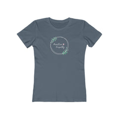 Women's The Boyfriend Tee, Olive Branch Logo