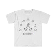 Women's Softstyle Graphic Tee, Mantras of the Mind-Practice Empathy