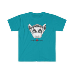 Women's Softstyle Graphic Tee, Lenny the Lemur-Practice Empathy