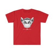 Women's Softstyle Graphic Tee, Lenny the Lemur-Practice Empathy