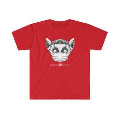 Women's Softstyle Graphic Tee, Lenny the Lemur-Practice Empathy