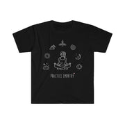 Women's Softstyle Graphic Tee, Mantras of the Mind-Practice Empathy