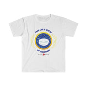 Women's Softstyle Graphic Tee, I Choose Discomfort-Practice Empathy